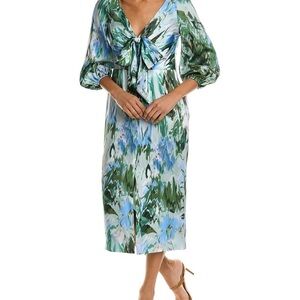 ML Monique Lhuillier
Printed Midi Length Dress